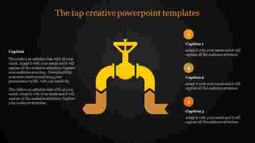 creative powerpoint templates-The tap creative powerpoint templates-Style 1